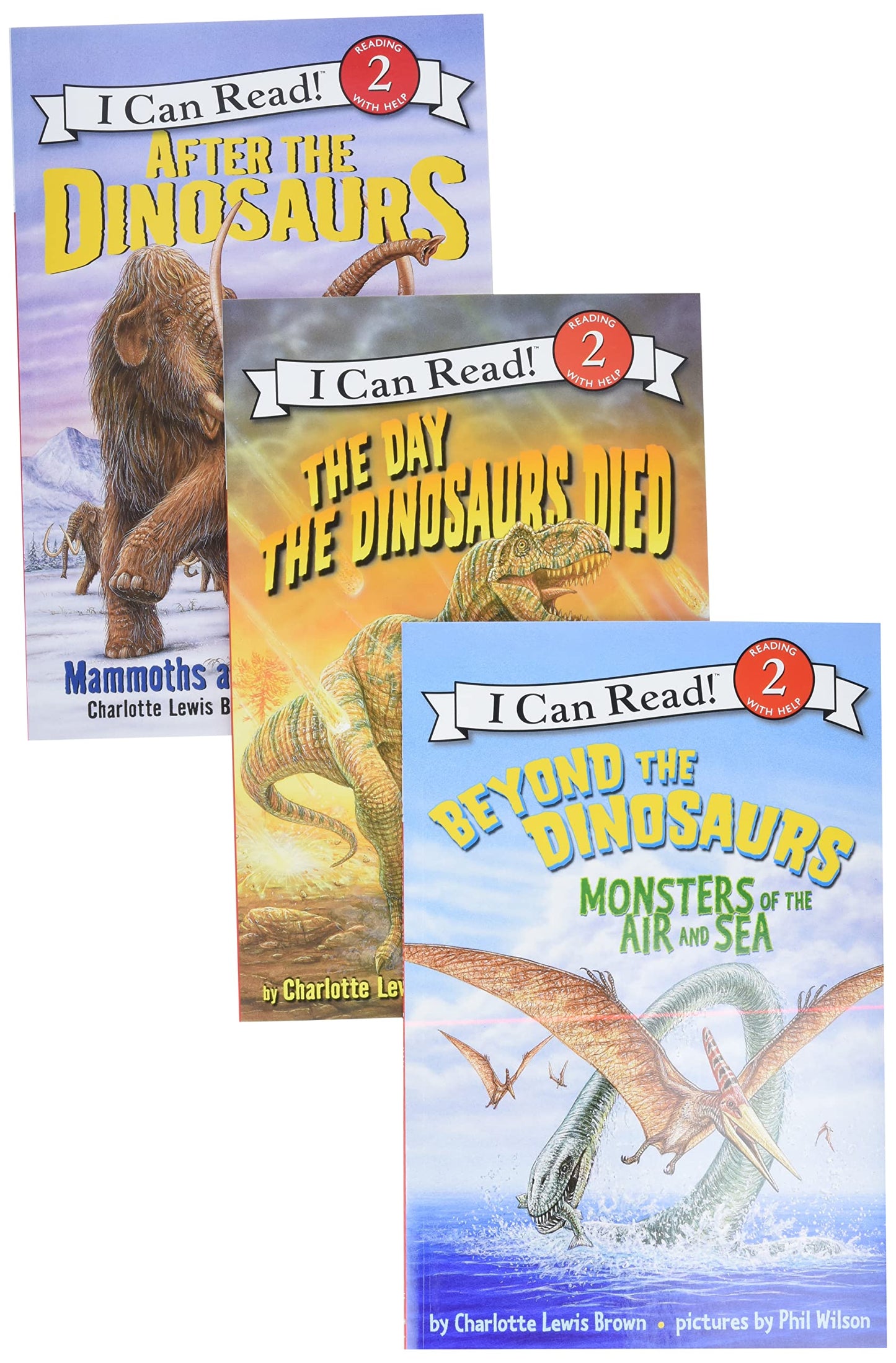 After the Dinosaurs 3-Book Box Set: A Box of 3 Nonfiction Books for Beginner Readers (I Can Read Level 2) - 9406