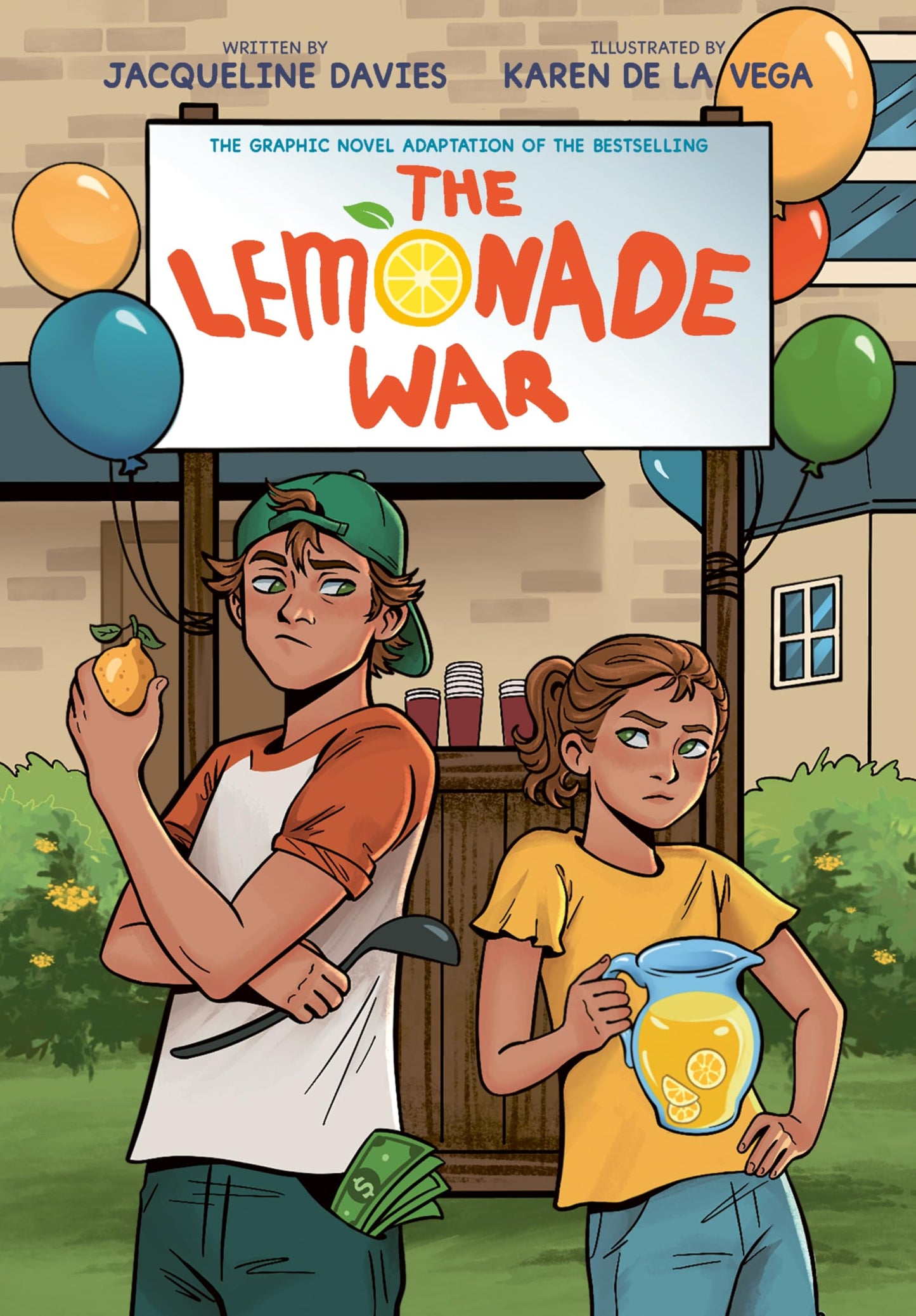 The Lemonade War Graphic Novel: A Full-Color Story About Sibling Rivalry, Summer Business, and Humor for Children (Ages 8-12)