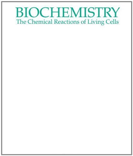Biochemistry: The Chemical Reactions of Living Cells