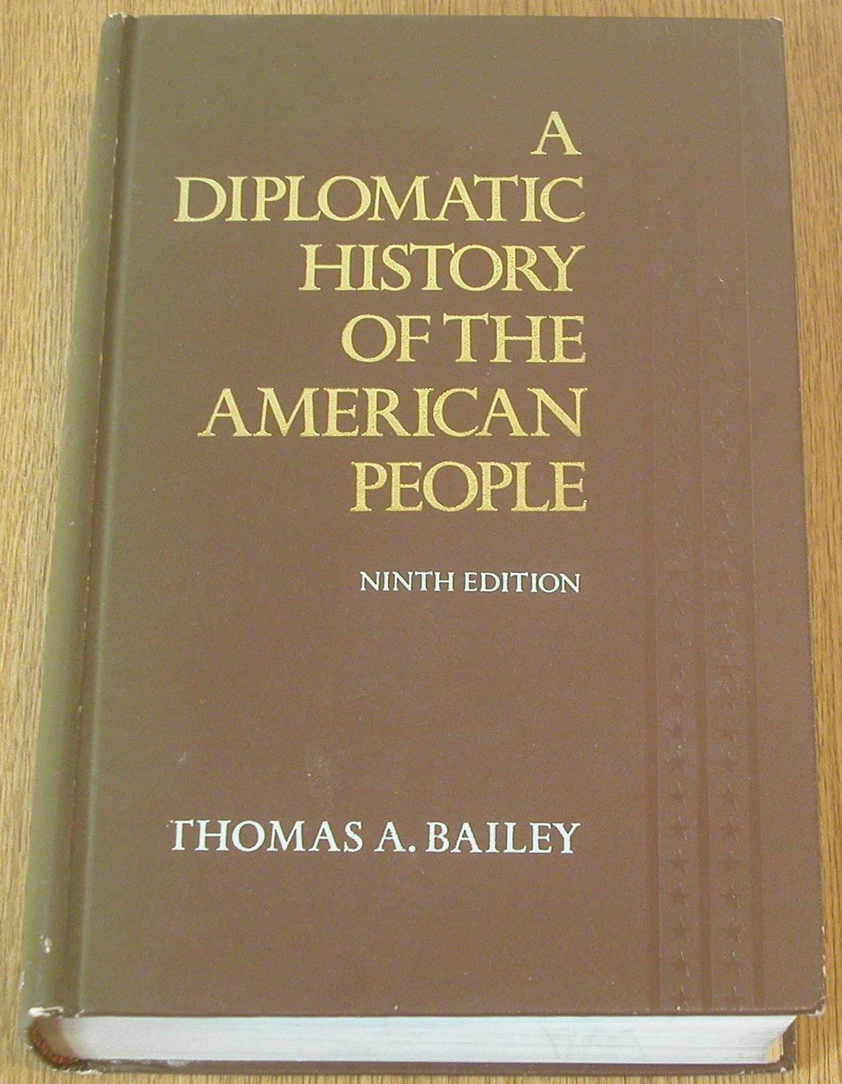 A diplomatic history of the American people