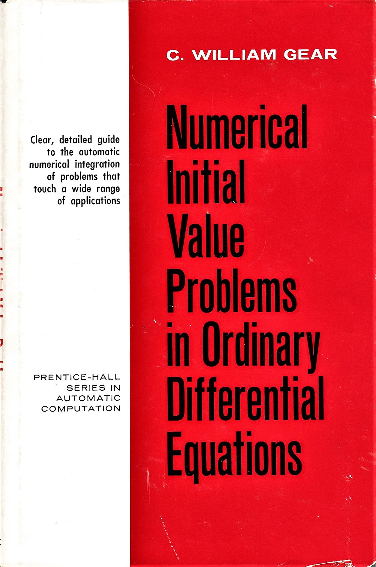Numerical Initial Value Problems in Ordinary Differential Equations (Automatic Computation)