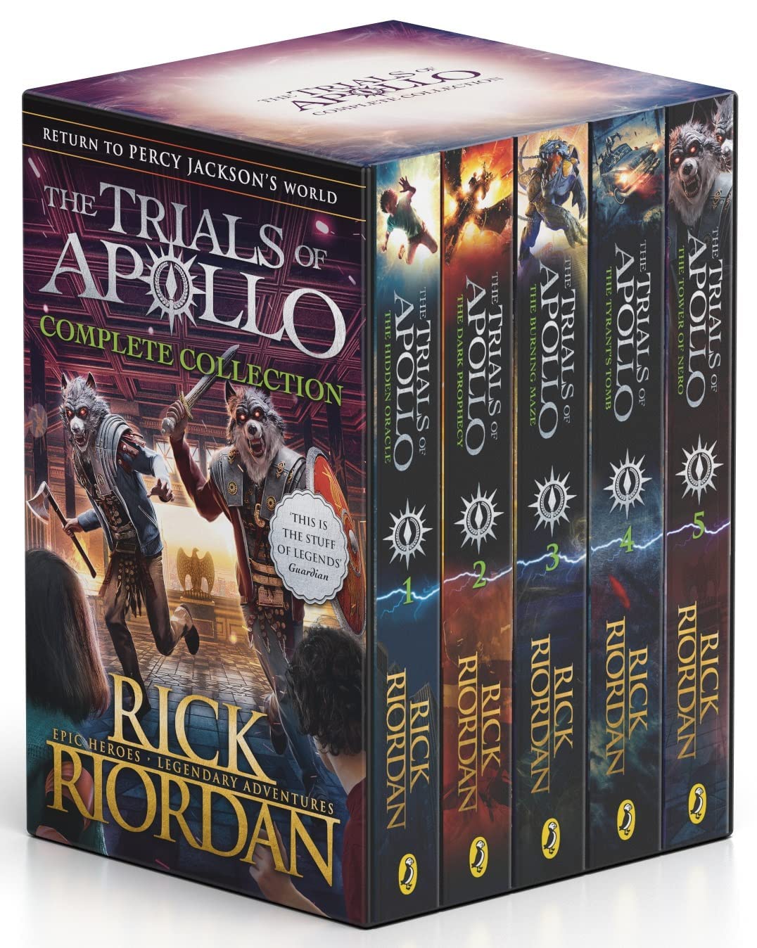 THE TRIALS OF APOLLO: COMPLETE COLLECTION 5 BOOKS SET - 9265