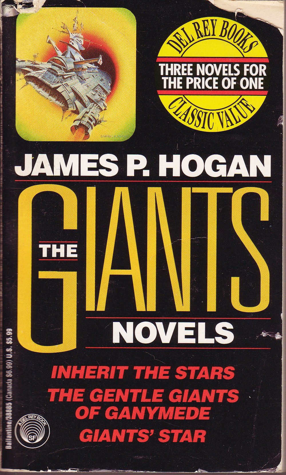 The Giants Novels (Inherit the Stars, The Gentle Giants of Ganymede, and Giants' Star)