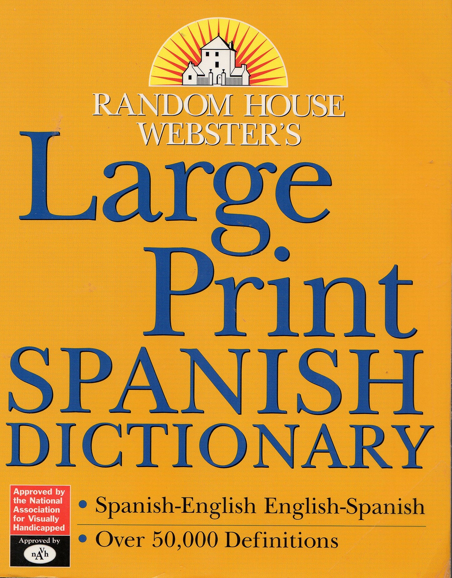 Diccionario Random House Webster's de Español Impresión Grande (para visión subnormal)