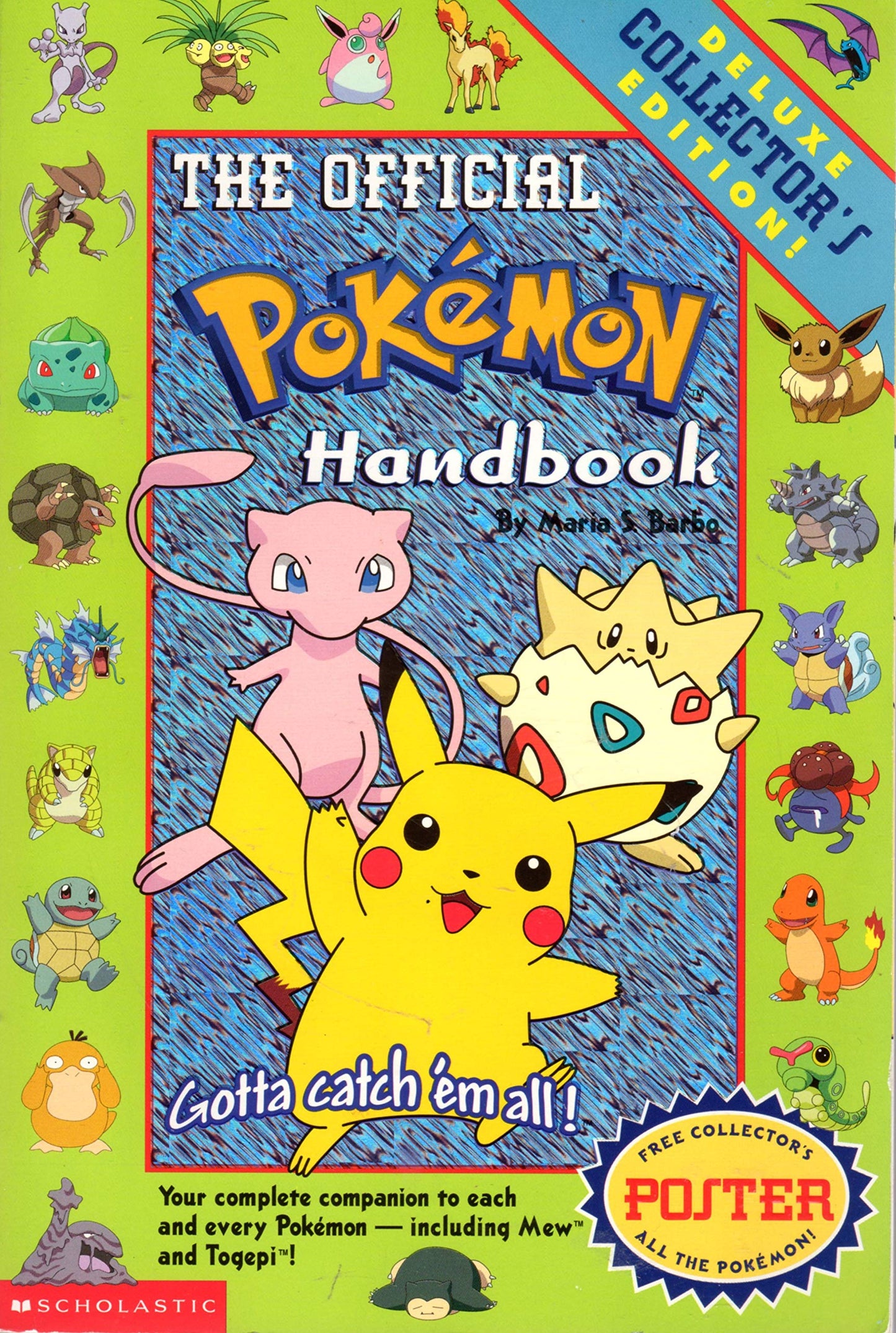 Pokemon: Official Pokemon Handbook: Deluxe Collecters' Edition: Official Pokemon Handbook: Deluxe Collector's Edition