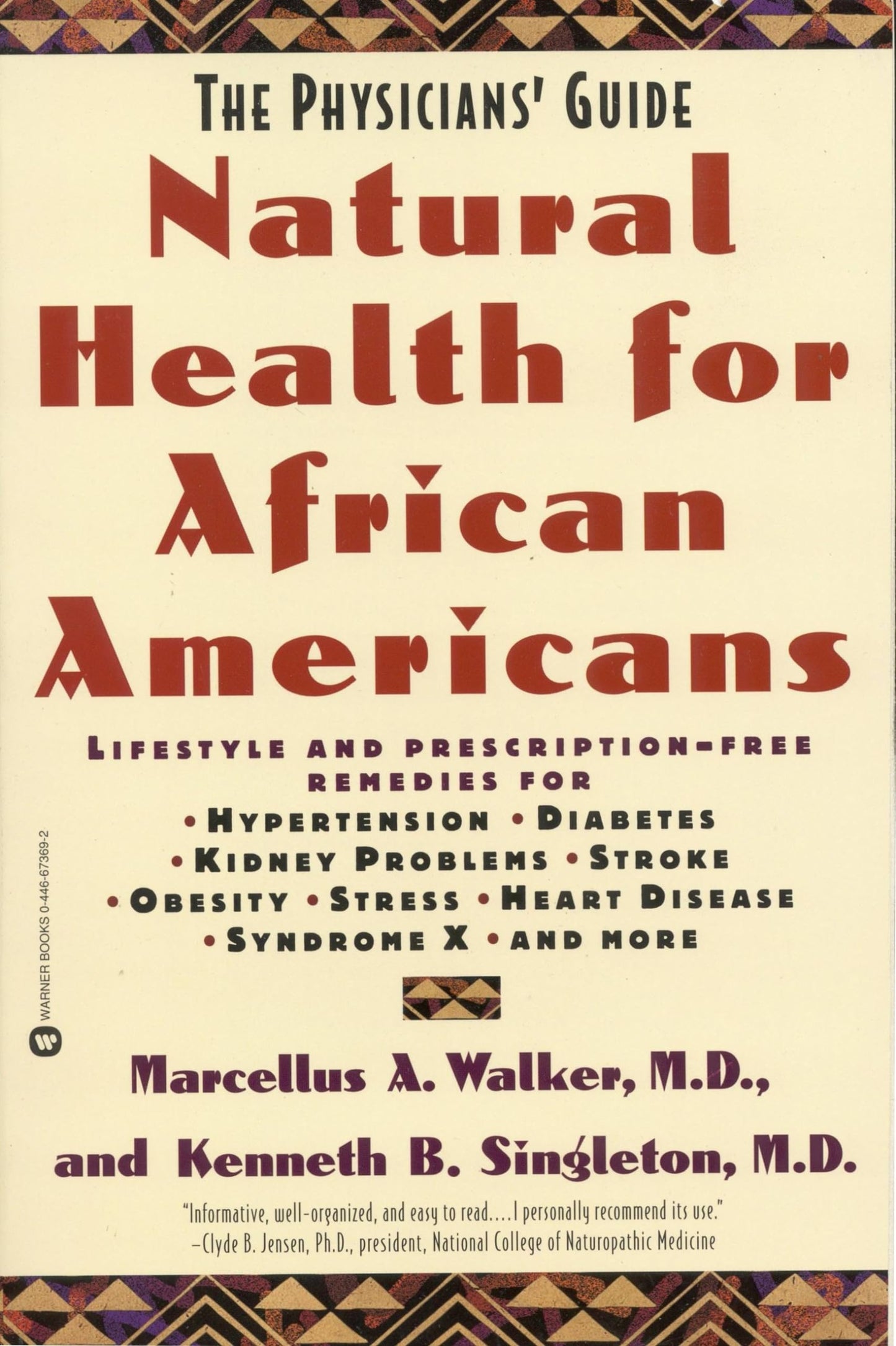 Natural Health for African Americans: The Physicians' Guide (Physicians' Guide to Healing)