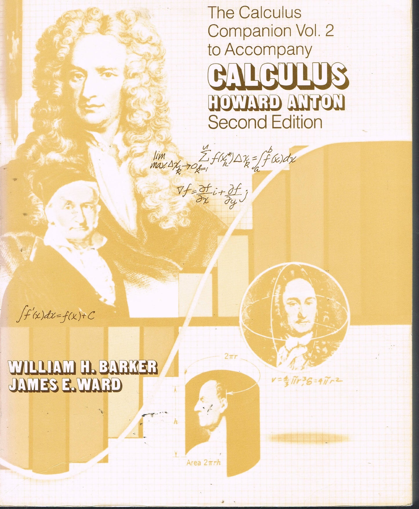 Calculus with Analytic Geometry: Companion Volume 2