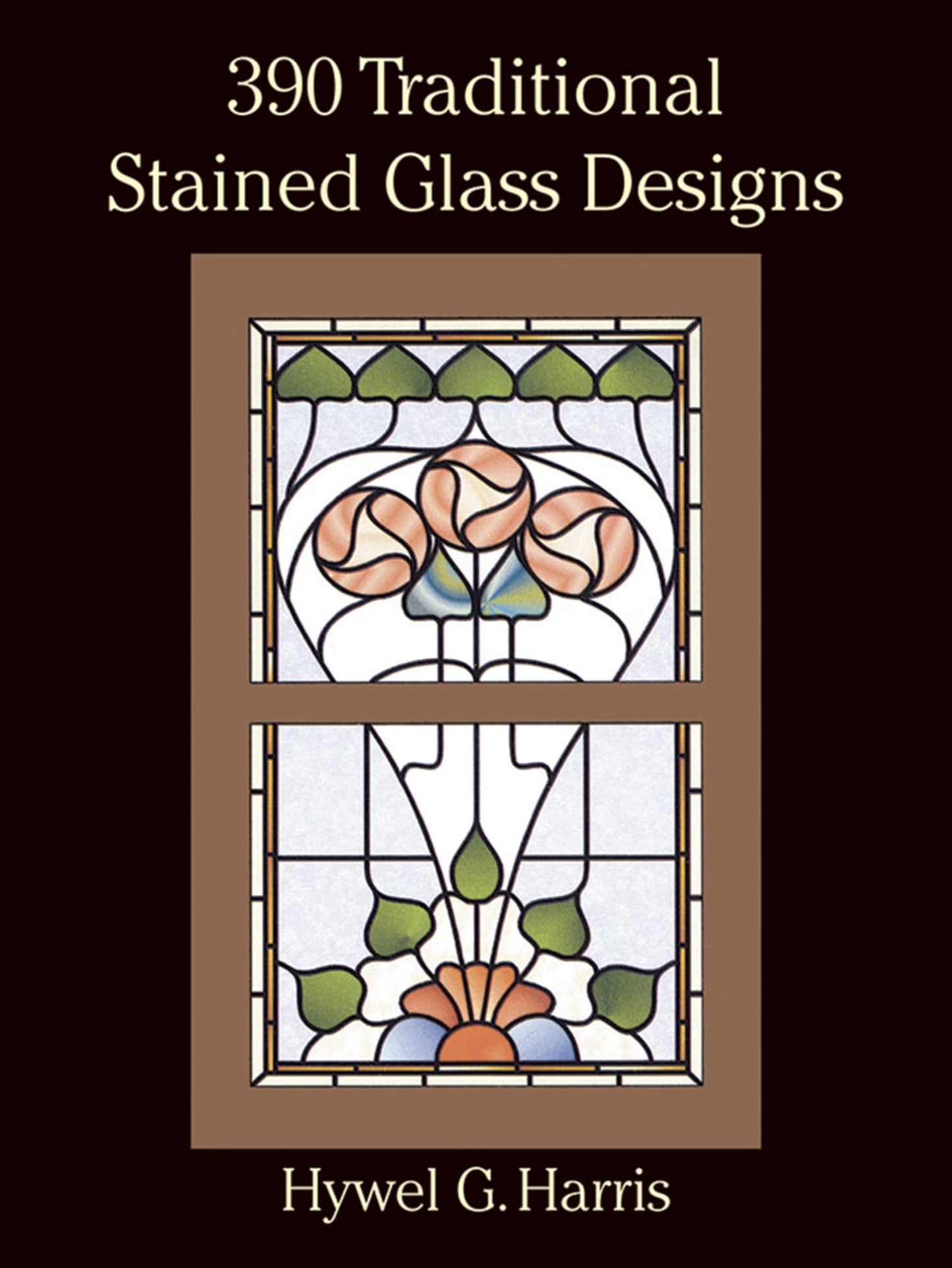 390 Traditional Stained Glass Designs (Dover Crafts: Stained Glass)