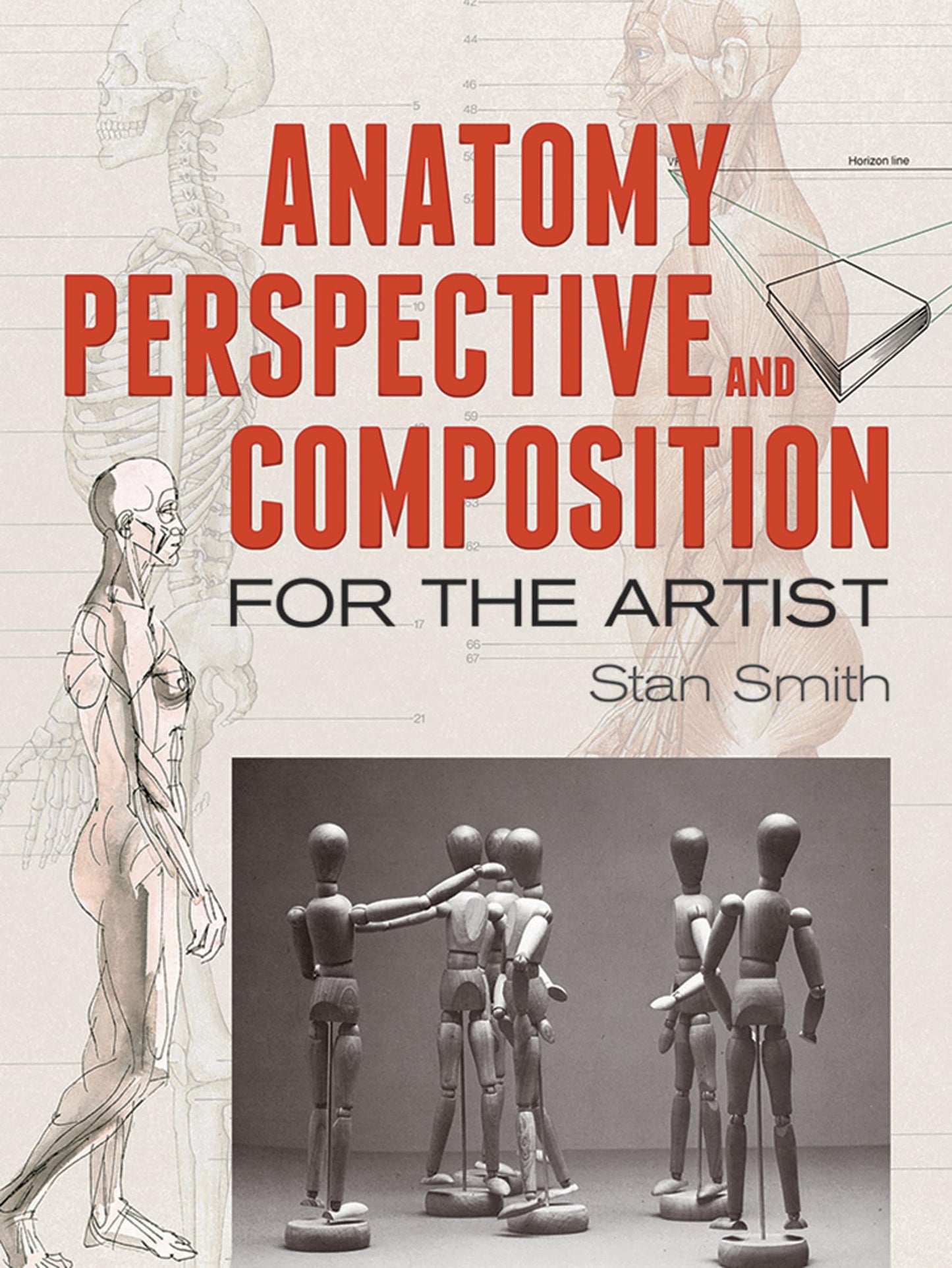 Anatomy, Perspective and Composition for the Artist (Dover Art Instruction) - 2781