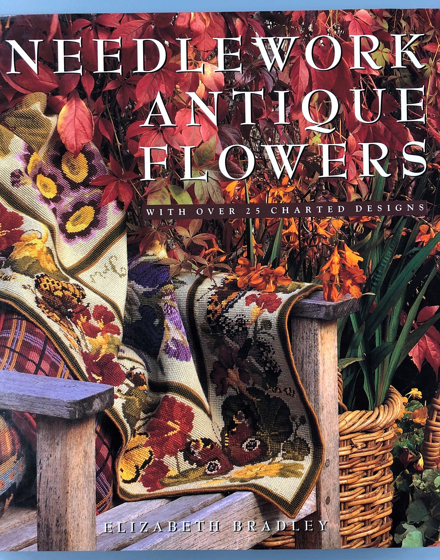 Needlework Antique Flowers