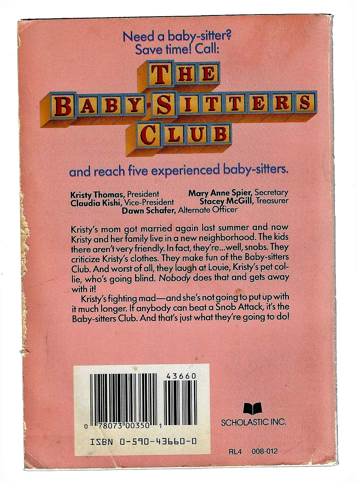 Kristy and the Snobs (The Baby-Sitters Club #11)