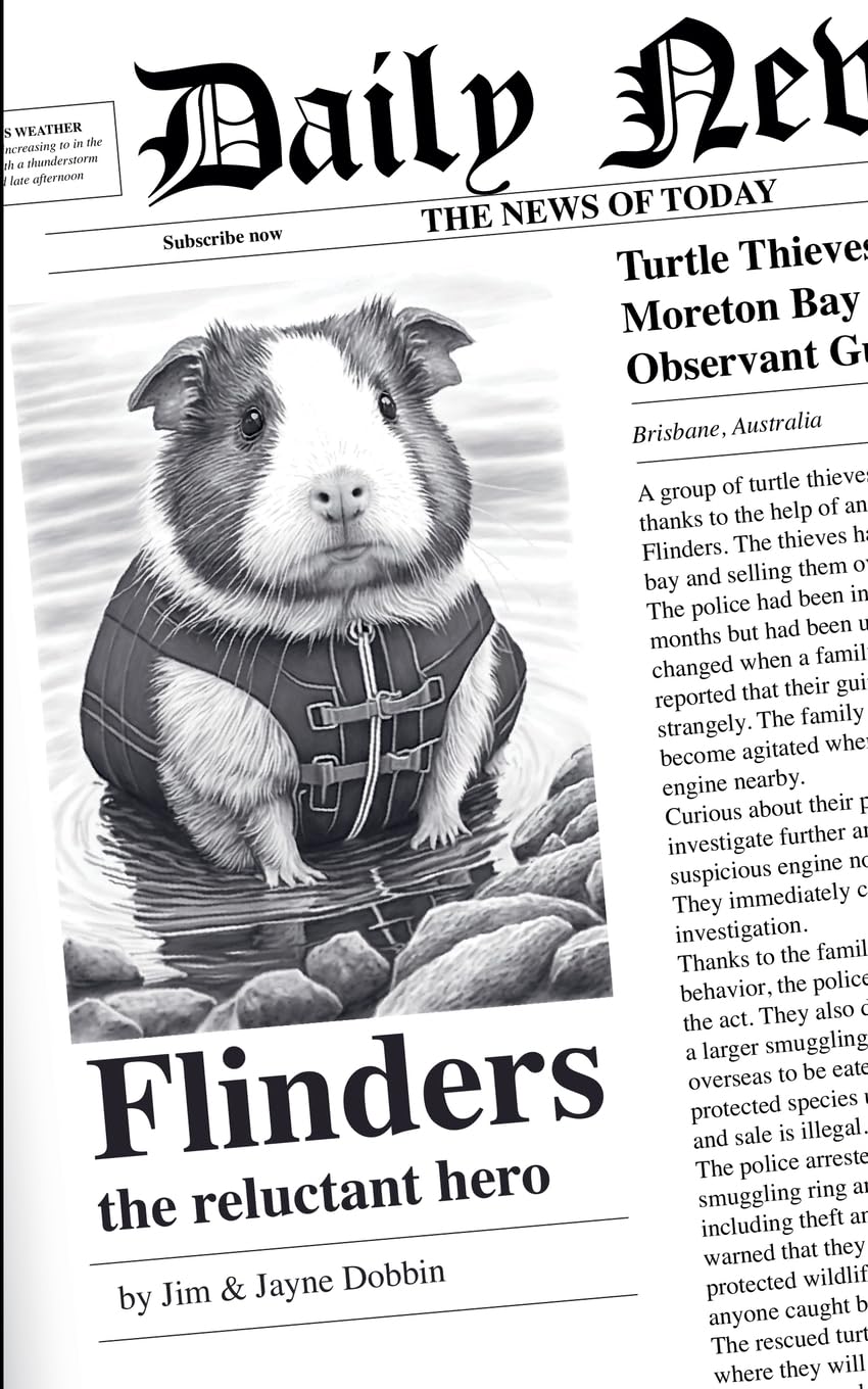 Flinders the reluctant hero: Learning to read is just the start of the adventure