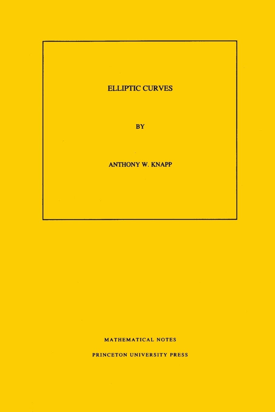Elliptic Curves. (MN-40)