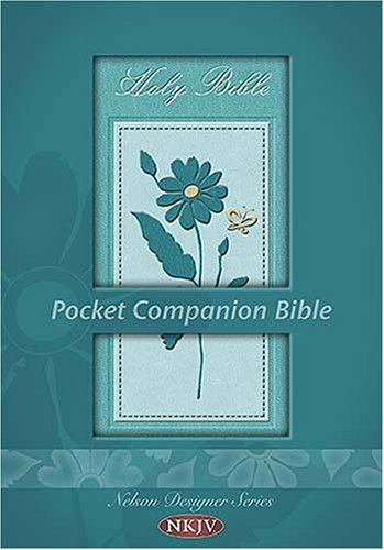 Holy Bible: New King James Version, Aqua, LeatherSoft, Companion