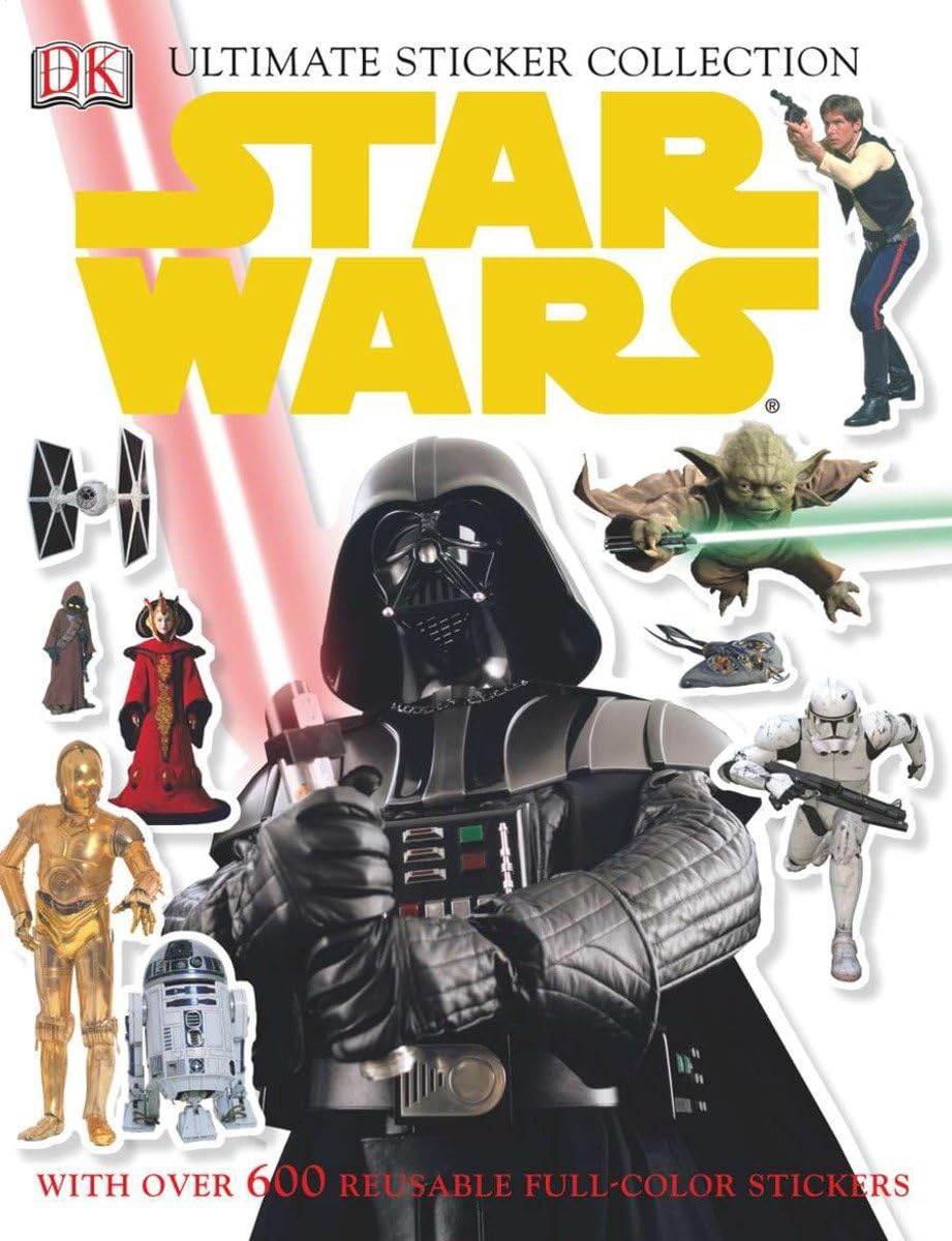Ultimate Sticker Collection: Star Wars: With Over 600 Reusable Full-Color Stickers - 7876
