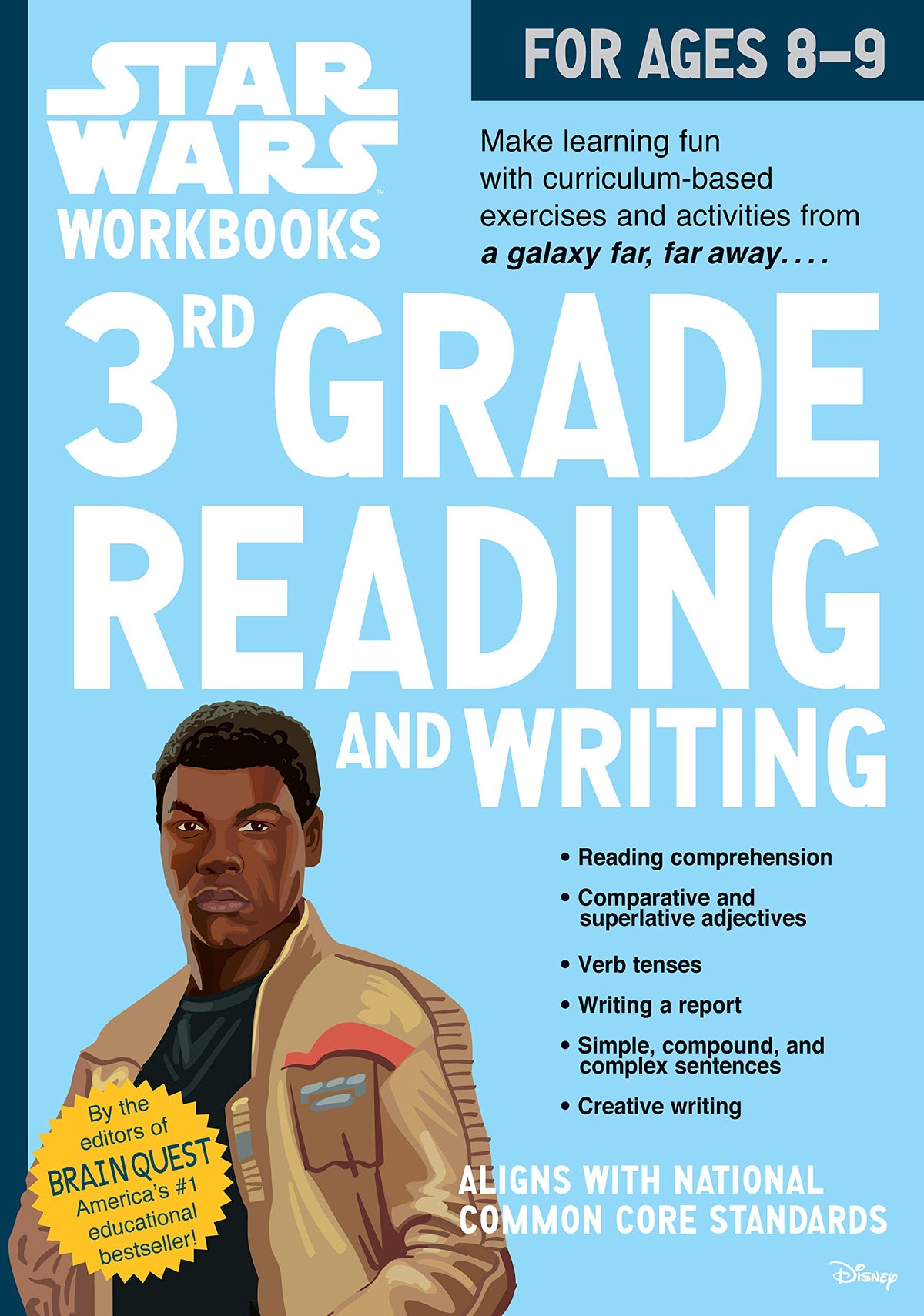 3rd Grade Reading and Writing: For Ages 8-9 (Star Wars Workbooks)