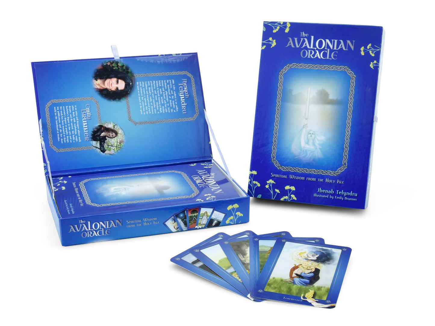 The Avalonian Oracle: Spiritual Wisdom from the Holy Isle (Oracle Kit Box Set with 46 Cards and Guide Book)