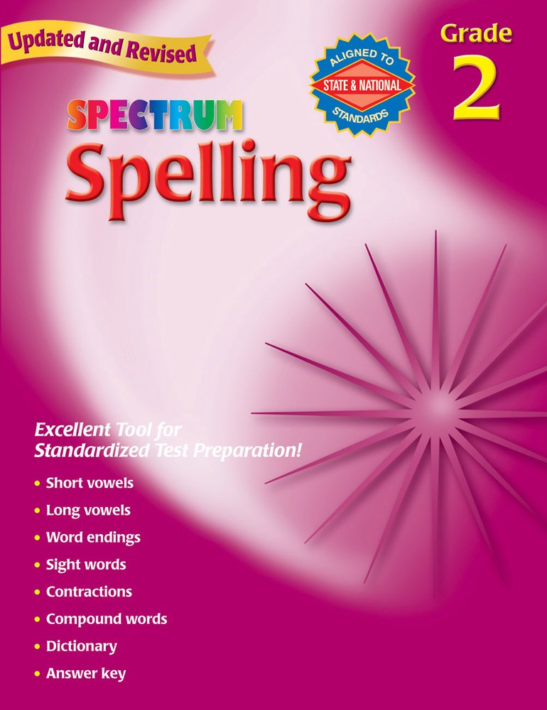 Spelling, Grade 2 (Spectrum)