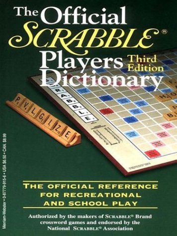 The Official Scrabble Players Dictionary Large Print Edition