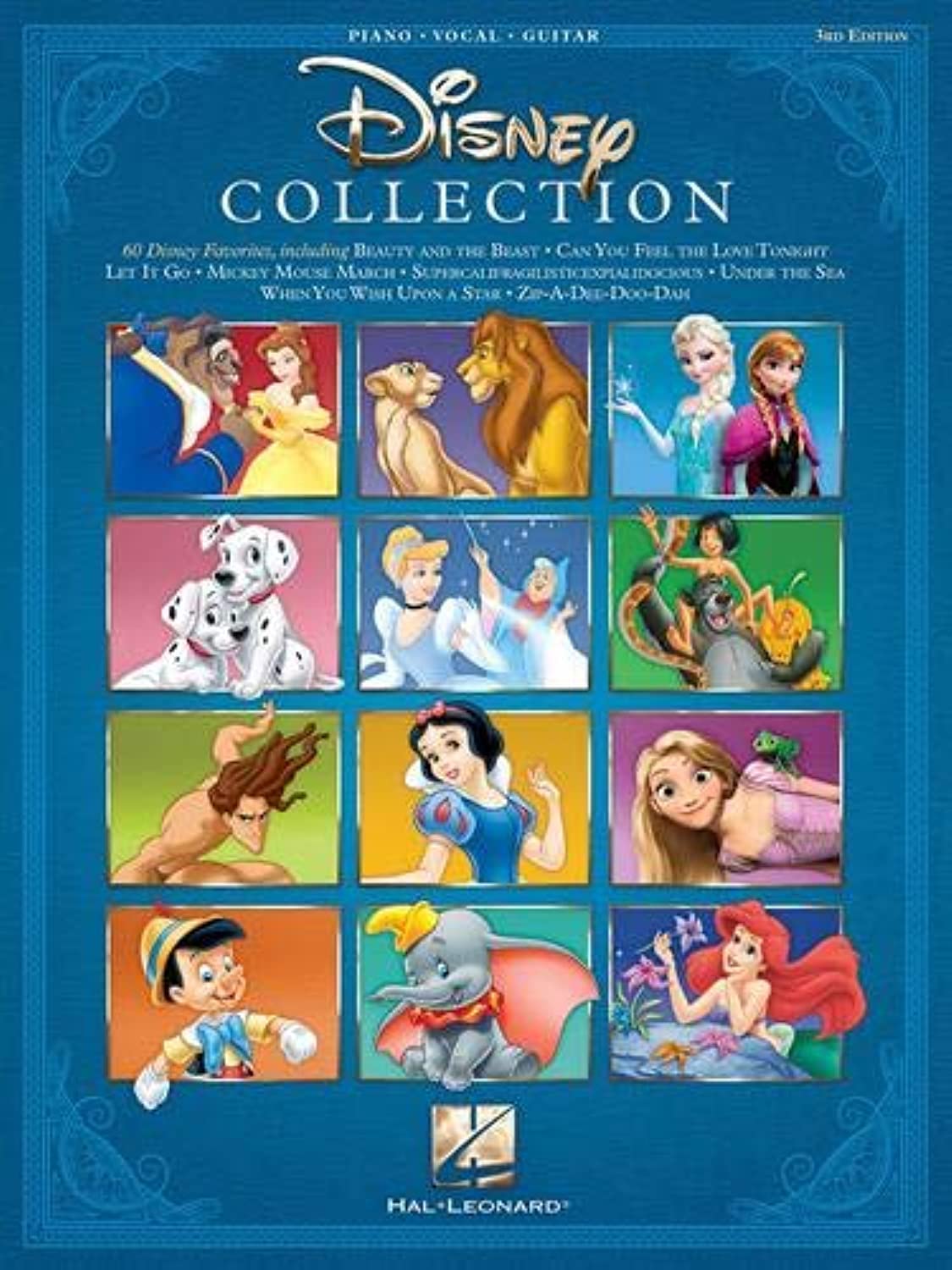 The Disney Collection – Various Composer Songbook | Piano Vocal Guitar Sheet Music Book | Disney Music Arrangements for All Ages | Movie Songs for ... Players (Piano - Vocal - Guitar Series)