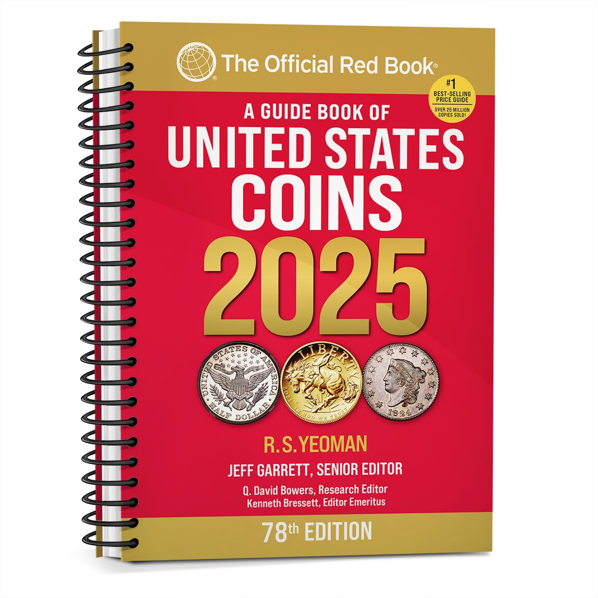 A Guide Book of United States Coins 2025 "Redbook" (Official Red Book) - 7691