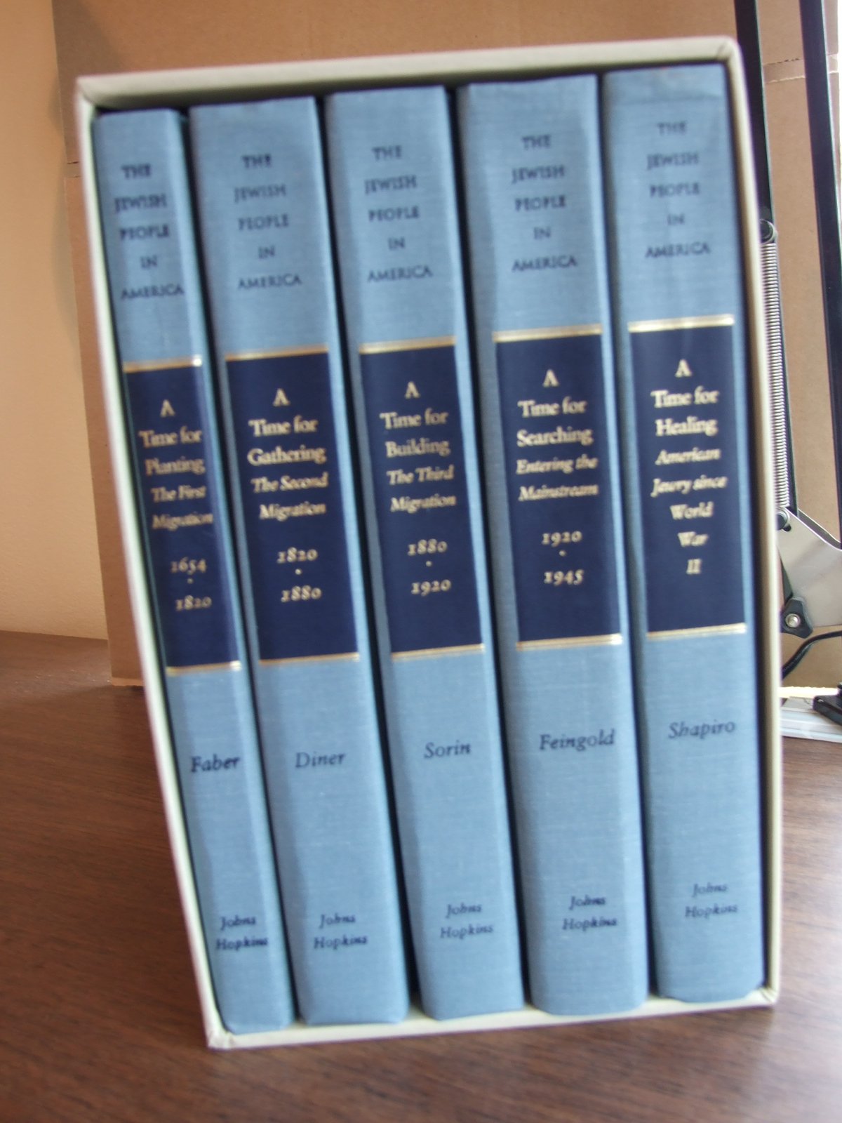 The Jewish People in America: Five Volume Boxed Set