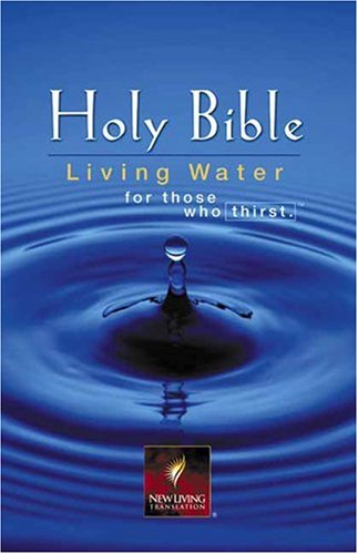 Holy Bible NLT, Living Water Edition (Burgundy)