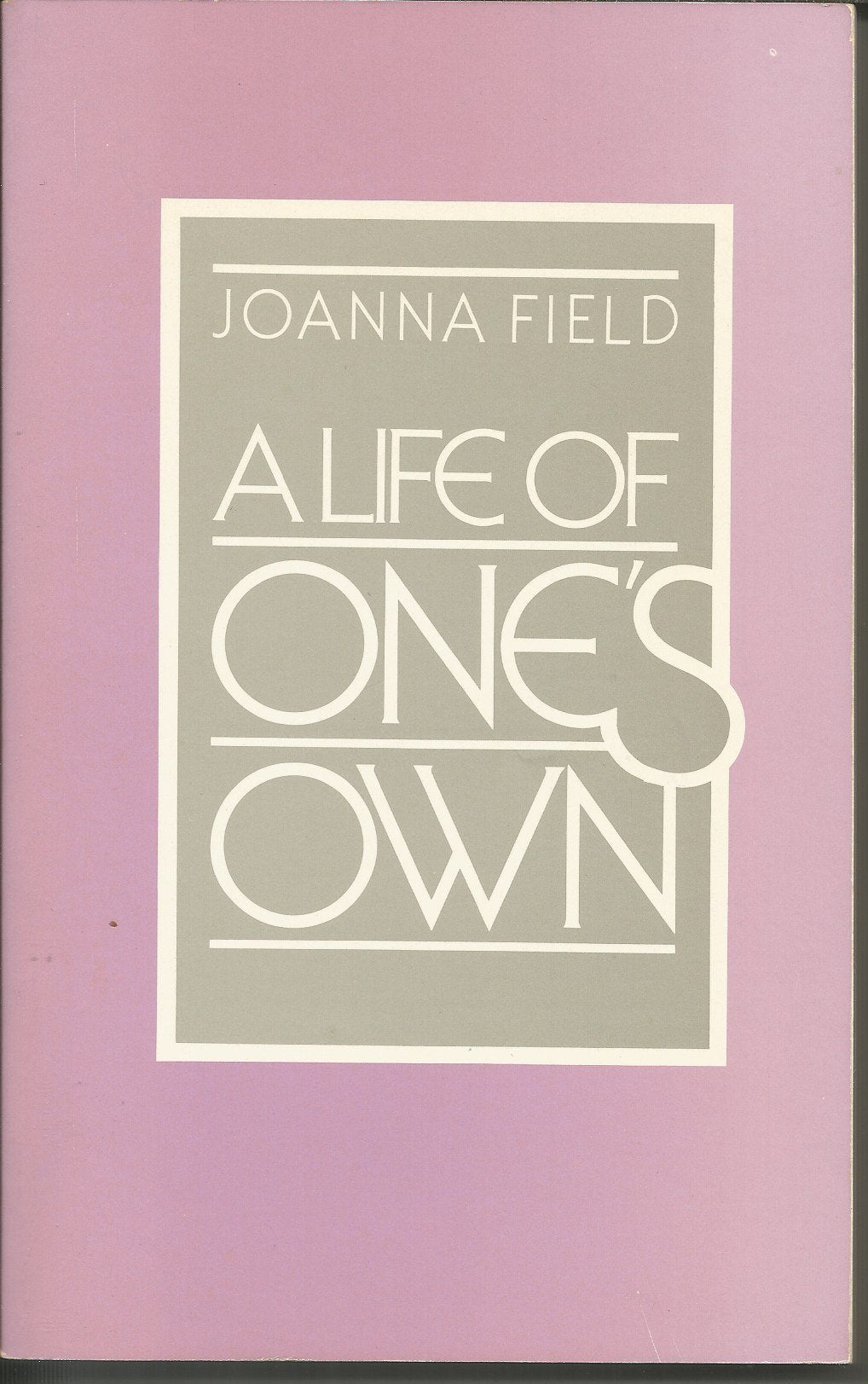 A Life of One's Own