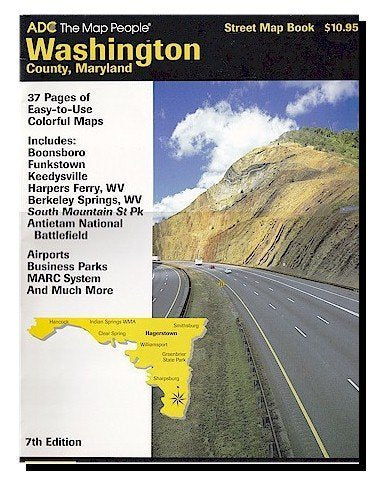 Washington County, Maryland Street Map Book : Maryland