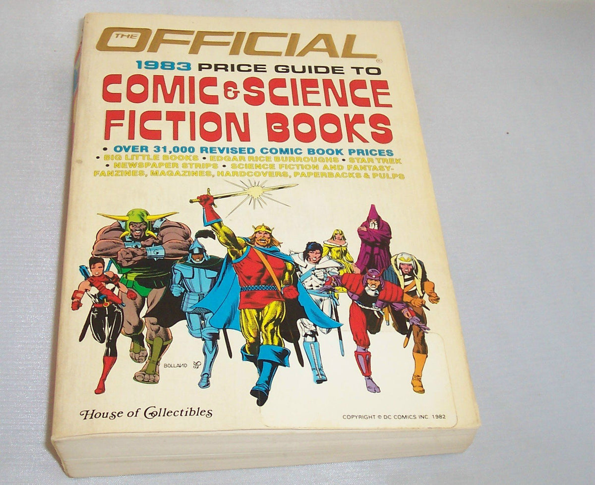 The Official price guide to comic & science fiction books