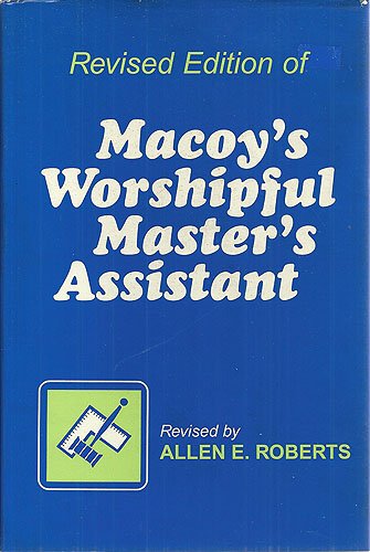 Macoy's Worshipful Master's Assistant - 3452