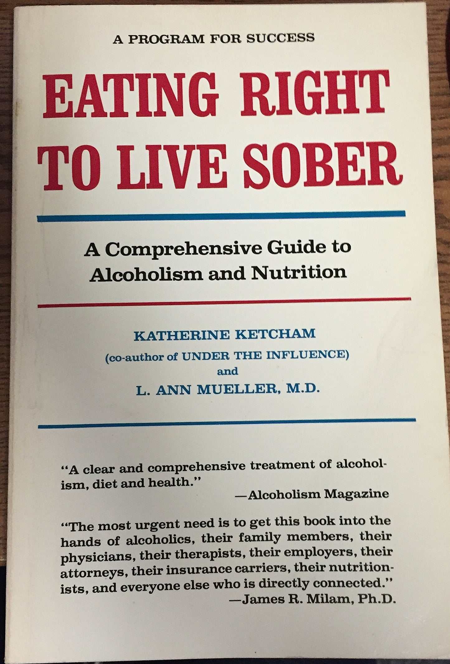 Eating Right to Live Sober