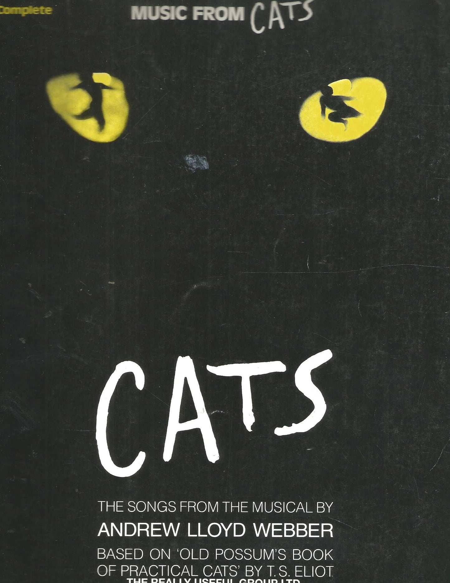 Cats: Vocal Arrangement with Piano Accompaniment