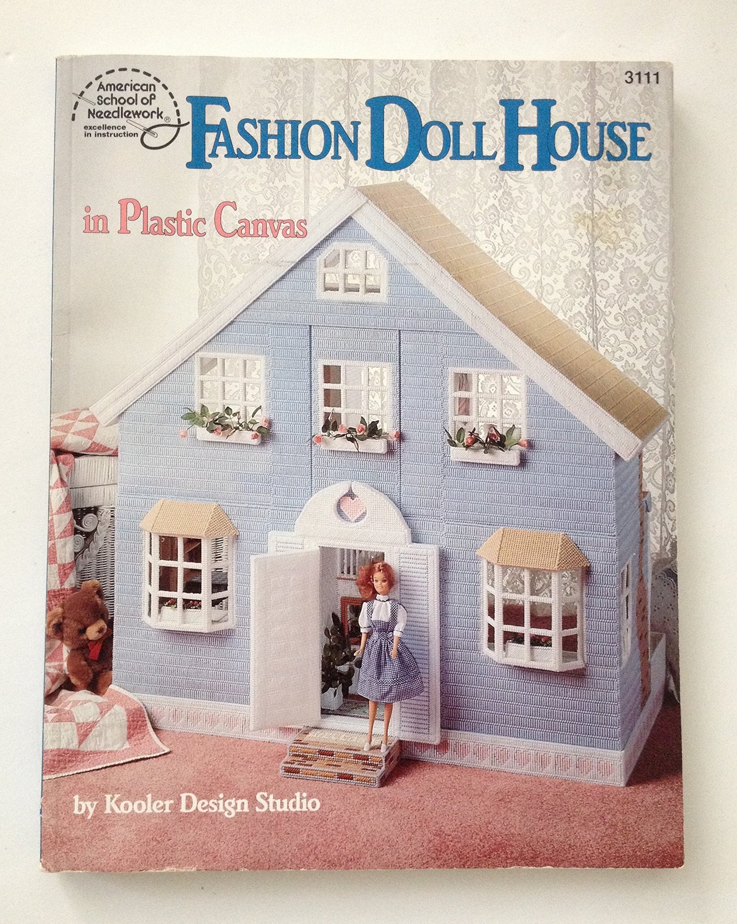 Fashion Doll House in Plastic Canvas