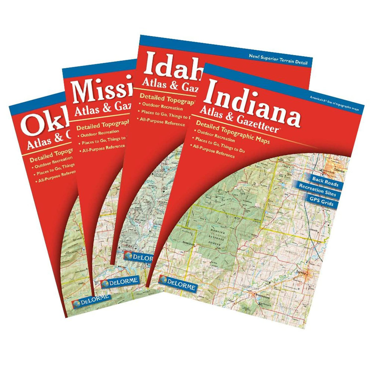 Maryland/Delaware Atlas & Gazetteer (Delorme Atlas & Gazetteer)