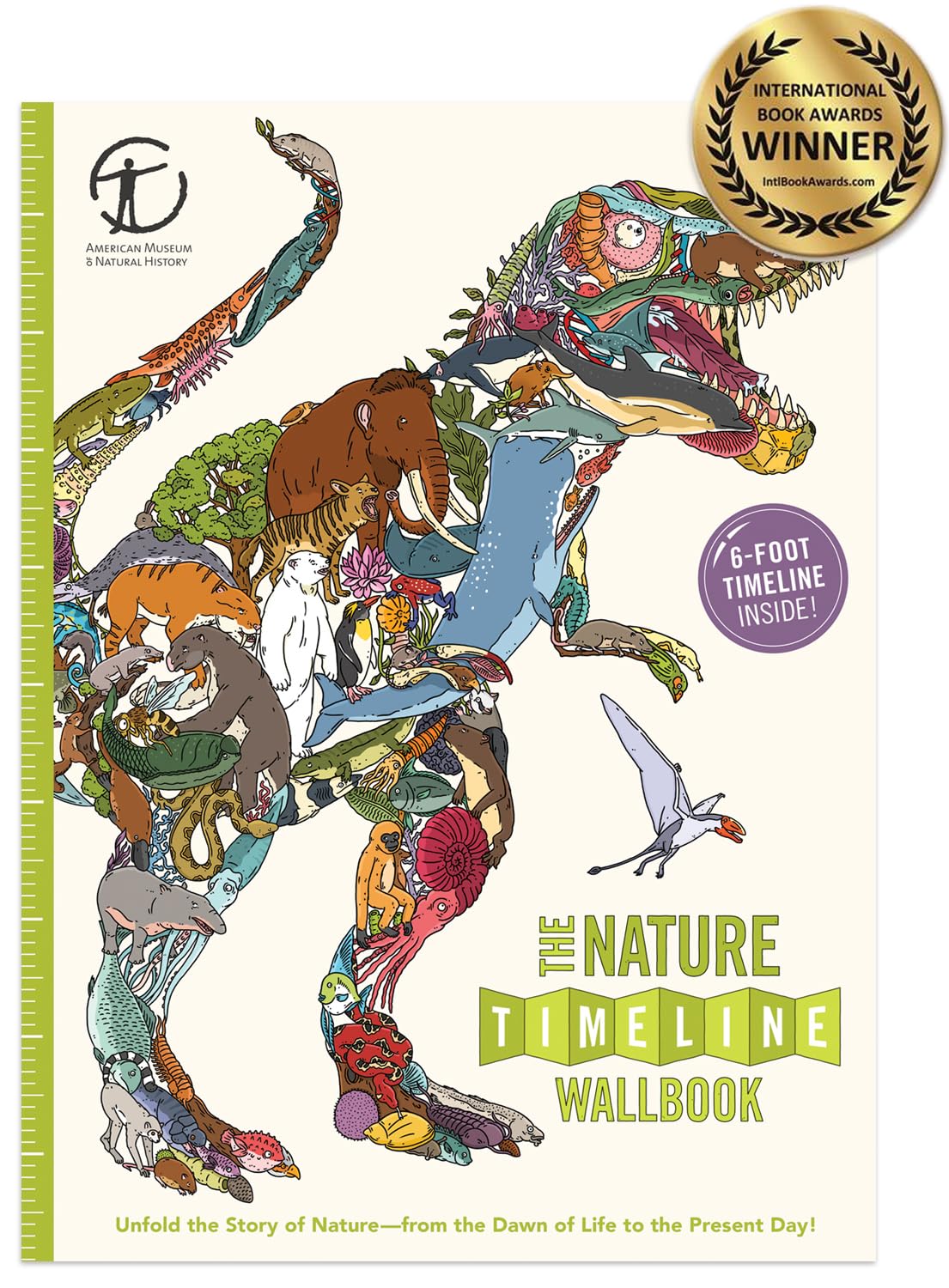 The Nature Timeline Wallbook: Unfold the Story of Nature―from the Dawn of Life to the Present Day!
