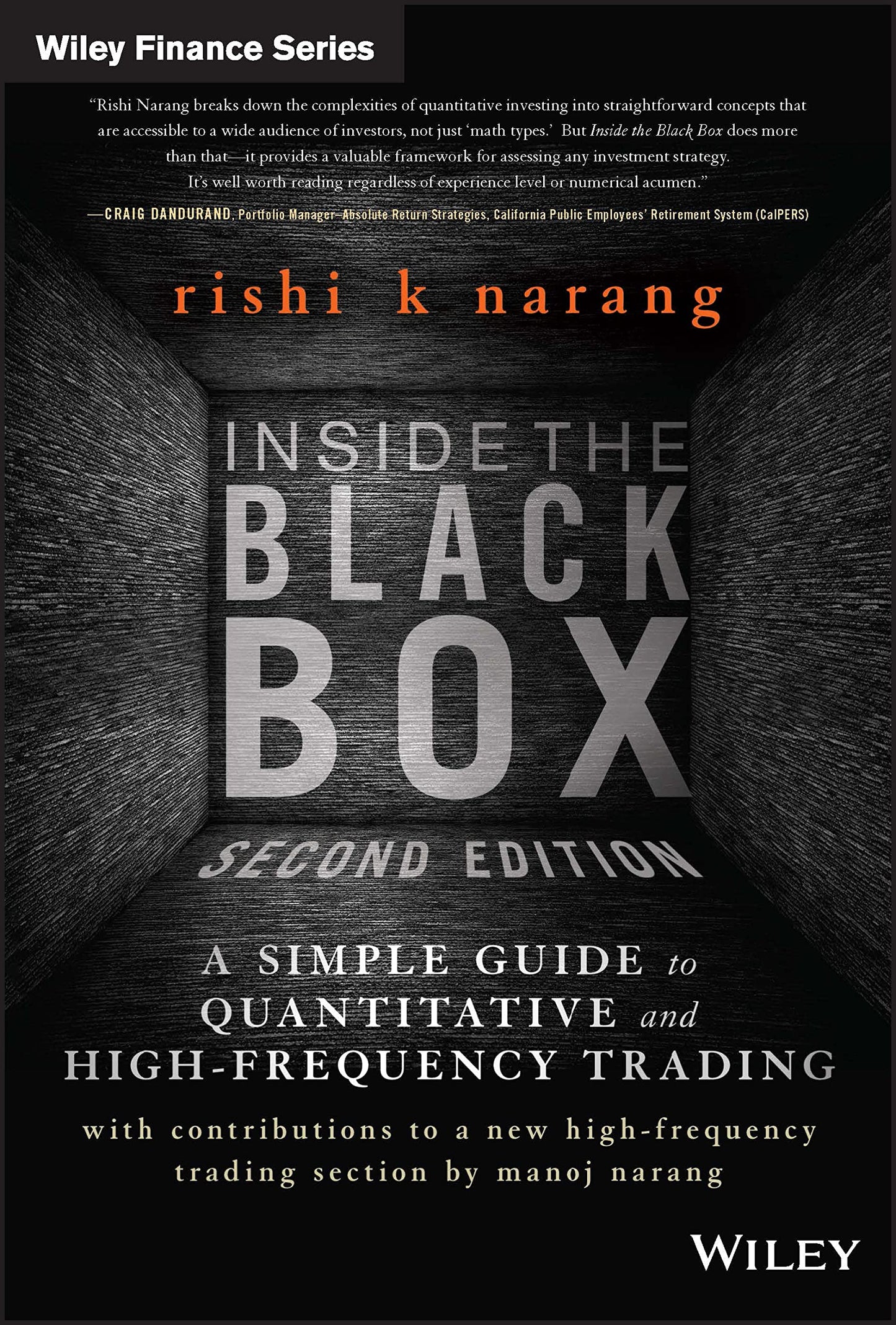 Inside the Black Box: A Simple Guide to Quantitative and High-Frequency Trading - 9262