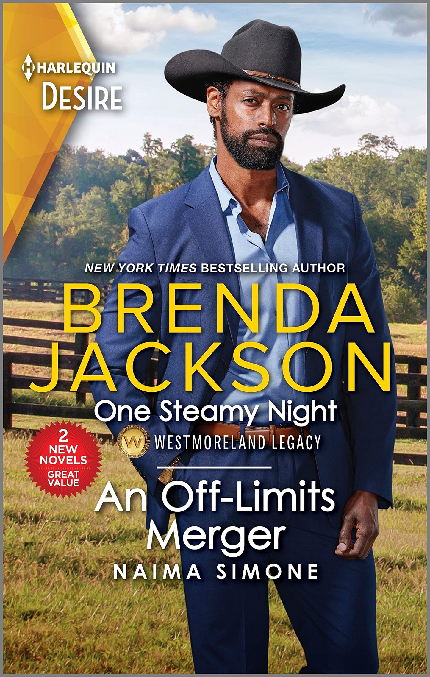 One Steamy Night & An Off-Limits Merger (Harlequin Desire: Westmoreland Legacy, 22) - 8373