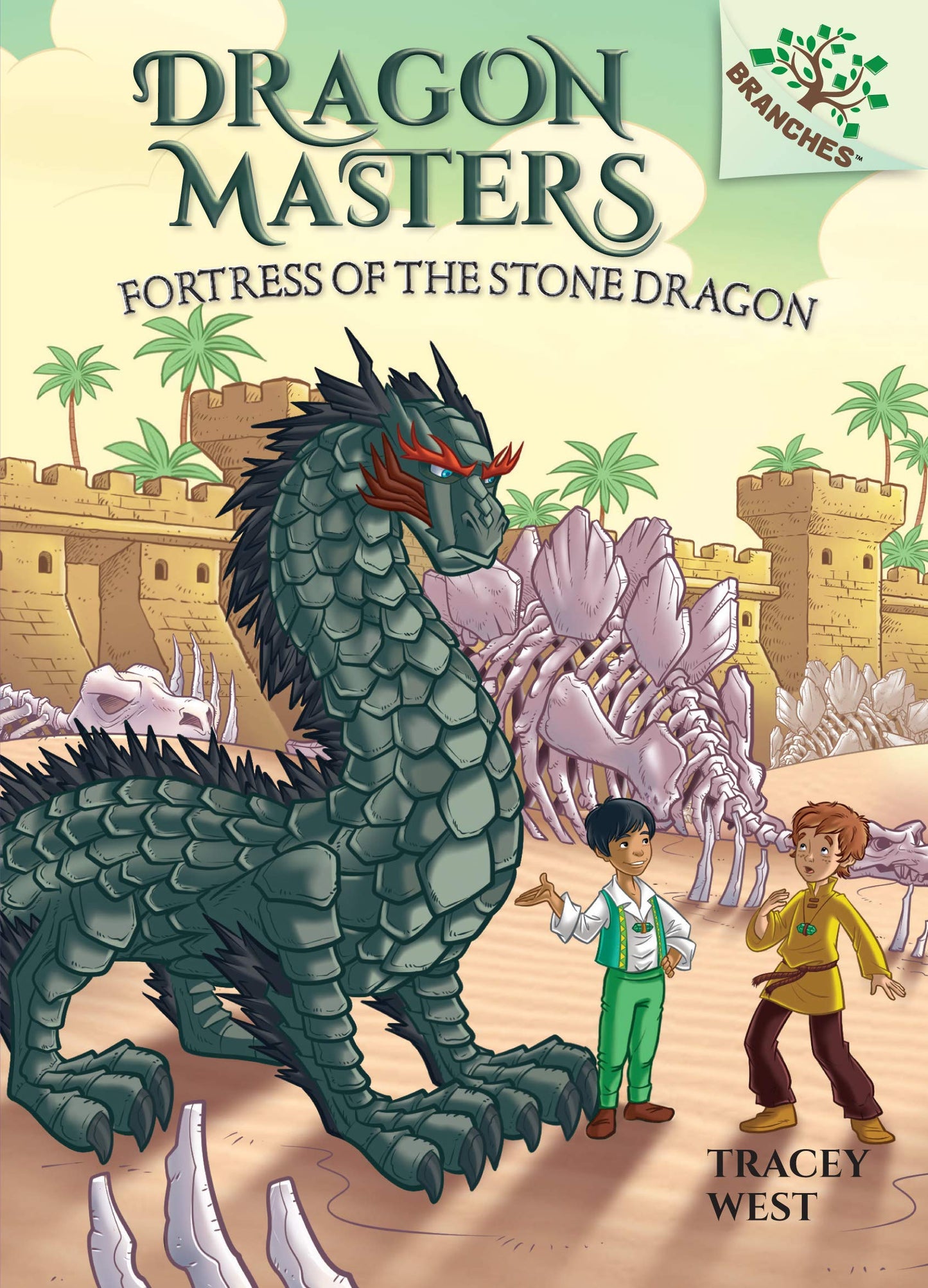 Fortress of the Stone Dragon: A Branches Book (Dragon Masters #17) (17)