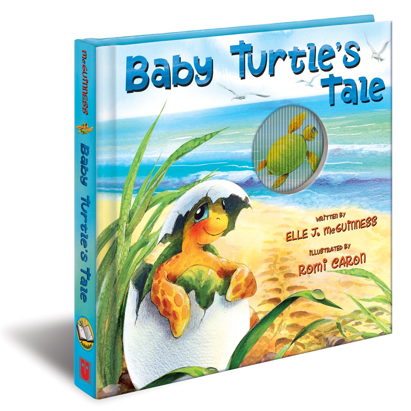 Baby Turtle's Tale: A Mini Animotion Book - 4048