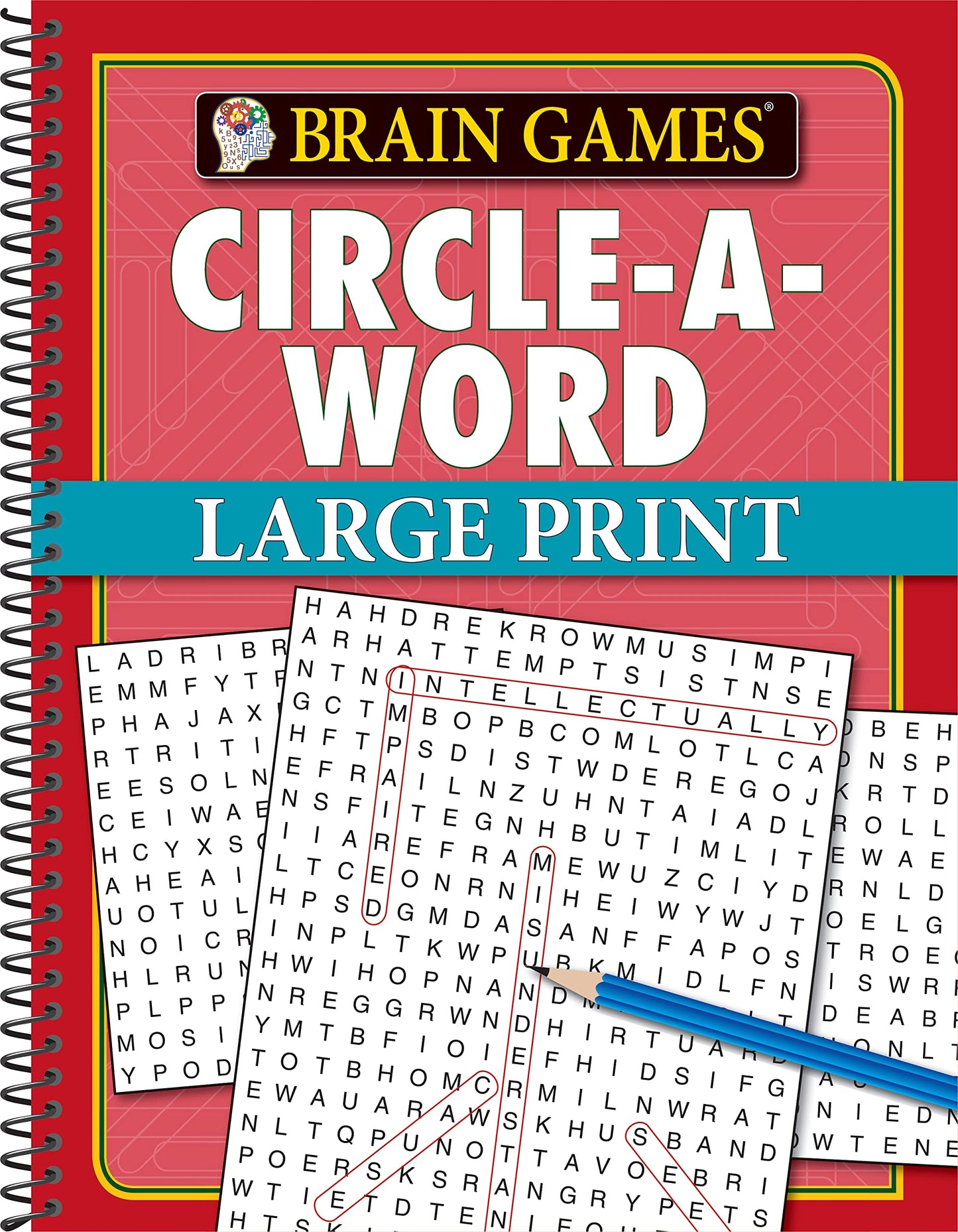 Brain Games - Circle-a-Word - Large Print (Brain Games Large Print)