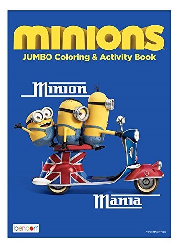 Minions Jumbo Coloring and Activity Book Minion Mania