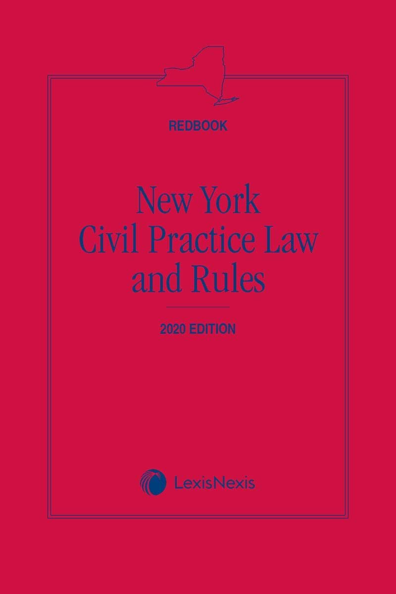 New York Civil Practice Law and Rules (Redbook)