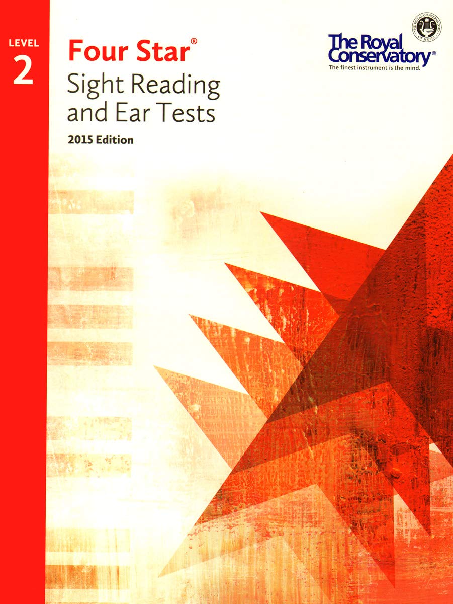 4S02 - Royal Conservatory Four Star Sight Reading and Ear Tests Level 2 Book 2015 Edition - 1228