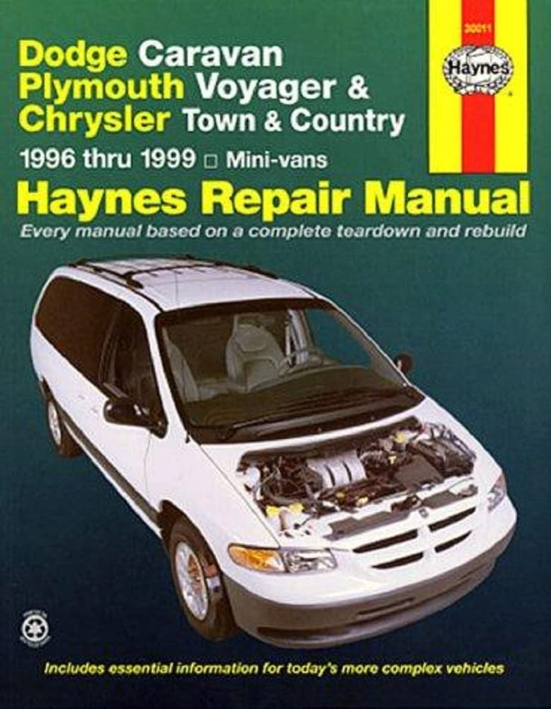 Dodge Caravan, Plymouth Voyager & Chrysler Town & Country ~ 1996 thru 1999 Mini-vans (Haynes Repair Manual) - 234