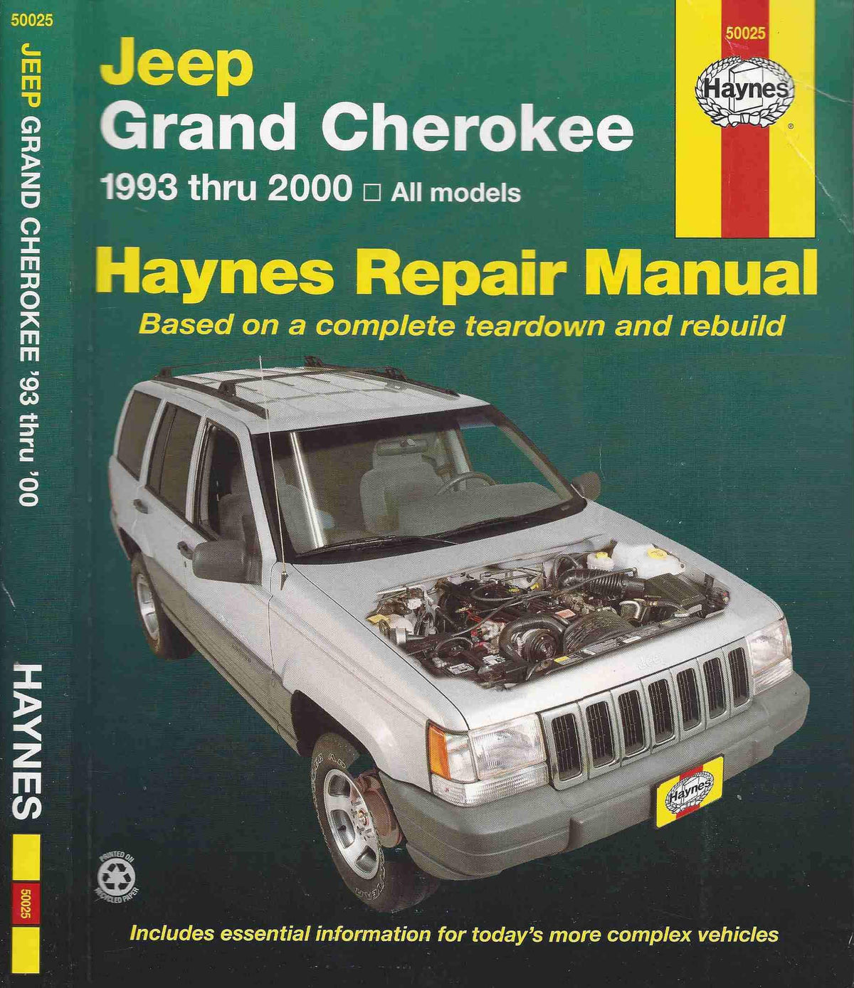 Haynes Repair Manual (Jeep Grand Cherokee 1993-2000)
