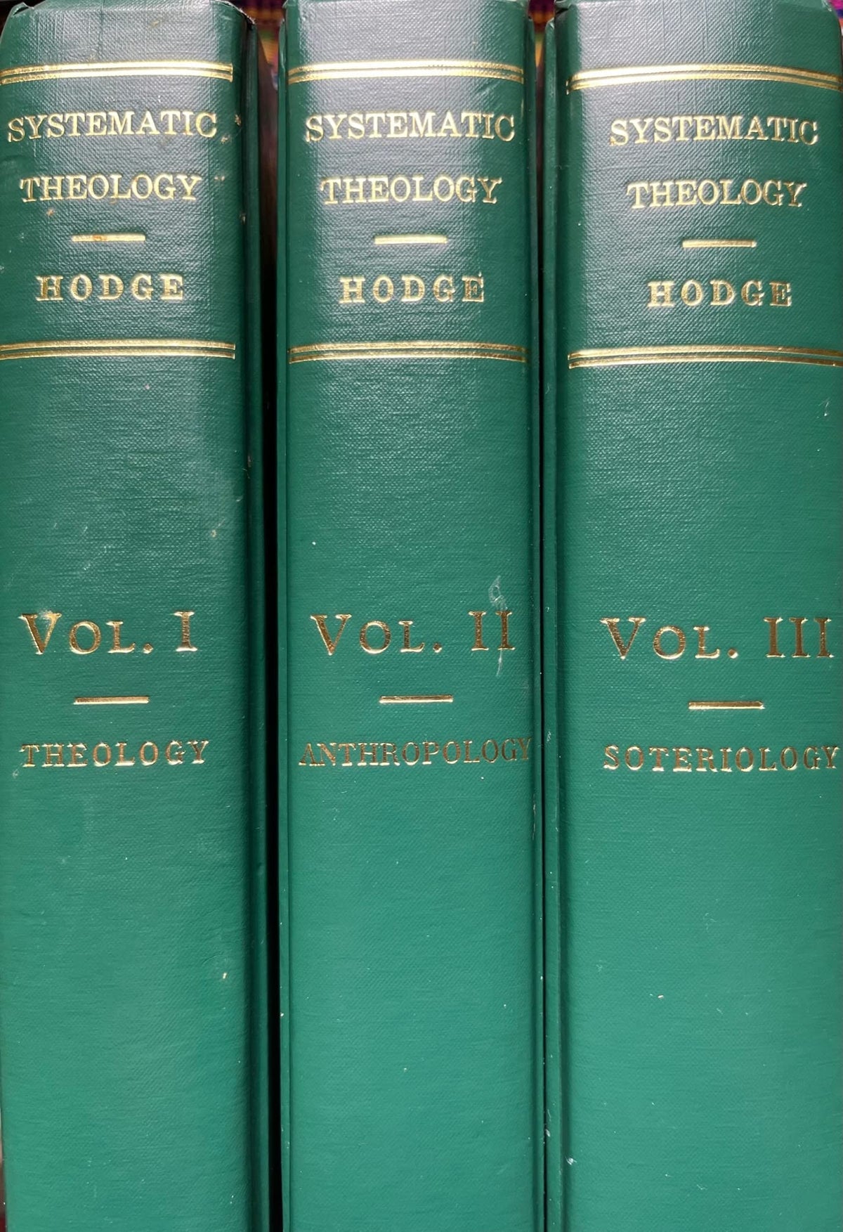 Systematic Theology 3-volume set