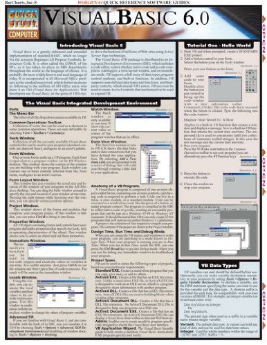 Visual Basic 6.0 (Quick Study Computer)