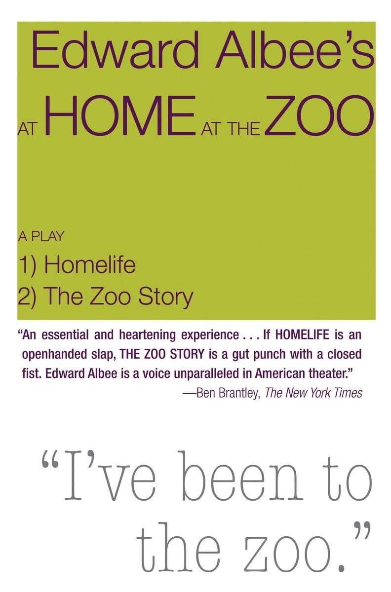 At Home at the Zoo: Homelife and The Zoo Story: Two Plays