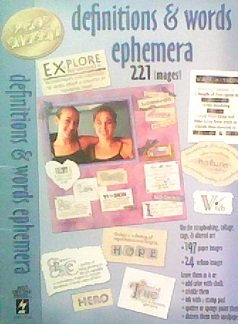 Definitions & Words Ephemera: 227 Images (Paper Pizazz)